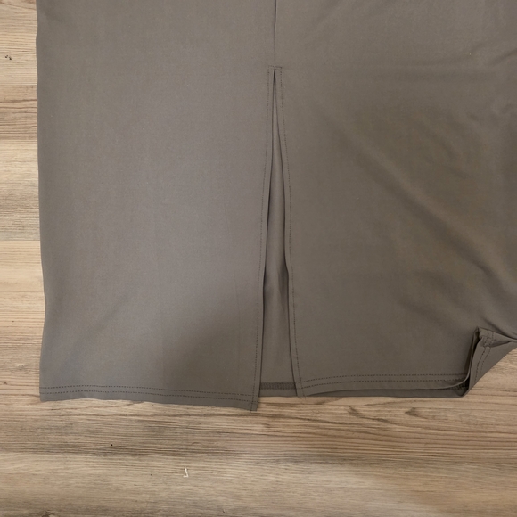 Daisy Charcoal Sleeveless Maxi Full Dress. With Slip Size 2XL - Picture 9 of 10